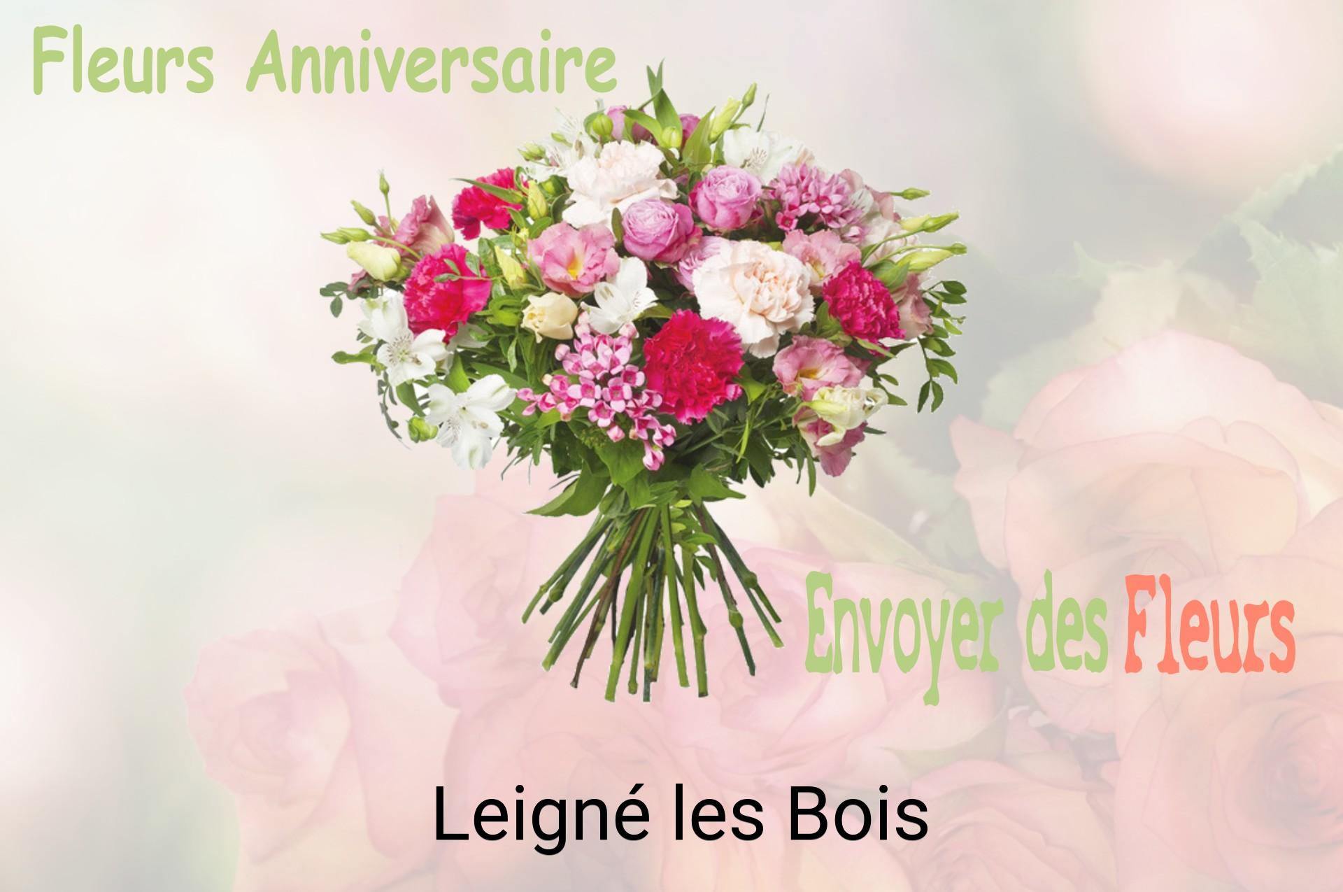 Bouquet de fleurs d’anniversaire livré à Leigné-les-Bois