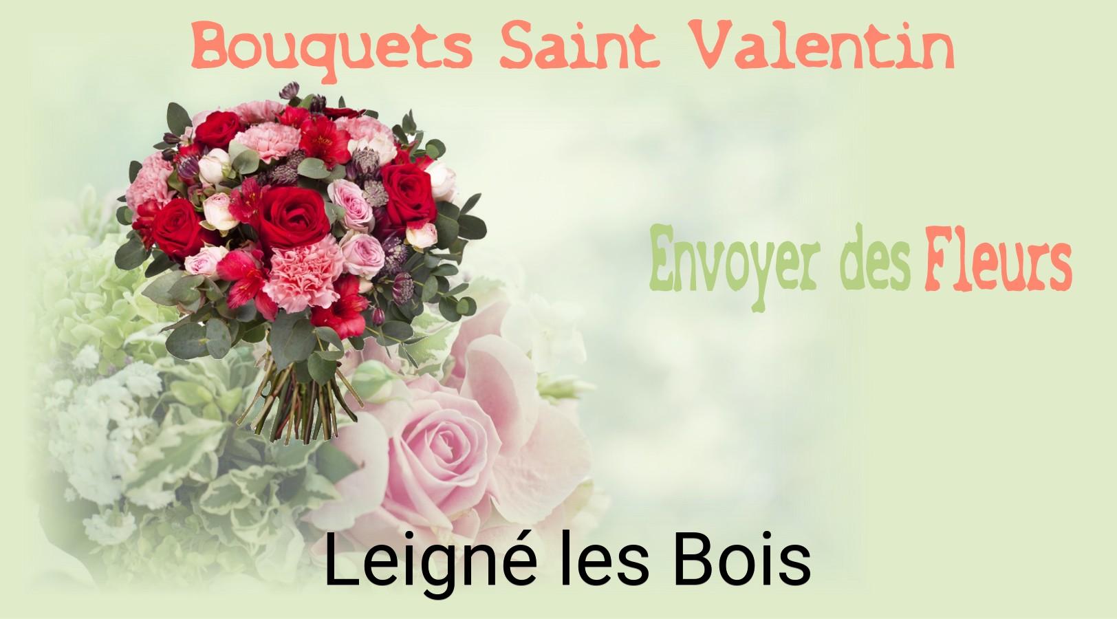 Roses de Saint-Valentin livrées à Leigné-les-Bois